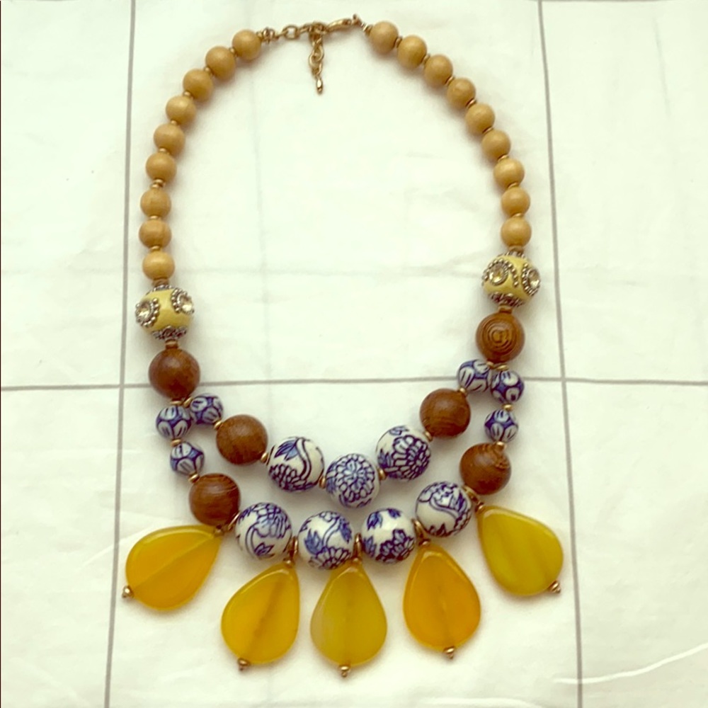 Anthropologie statement necklace
